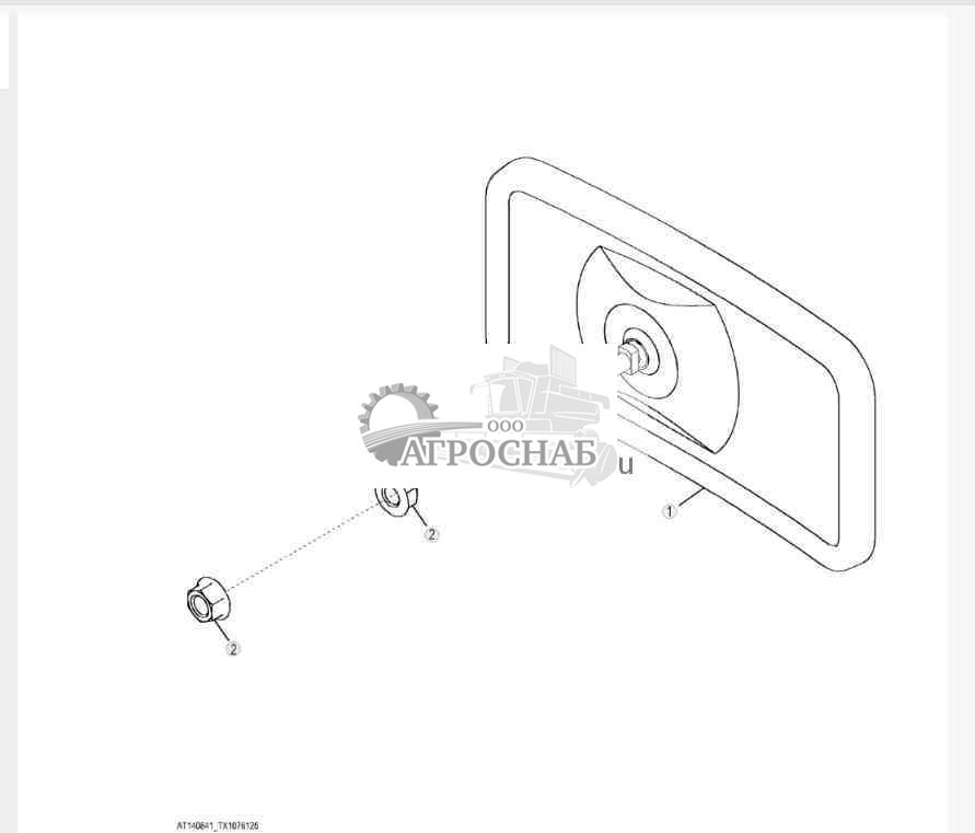Внутр. зеркало заднего вида 